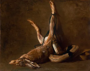 Nature morte avec un lièvre